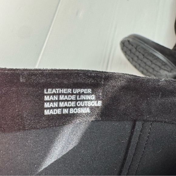 🆕 Miz Mooz Black Over the Knee suede leather Boots size 39 (8.5-9 US) NWOT - Picture 11 of 14